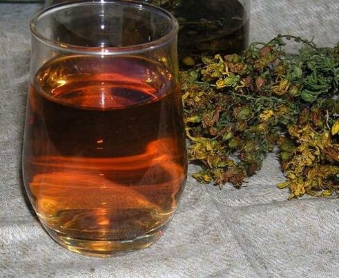 herbal decoction for cleansing parasites