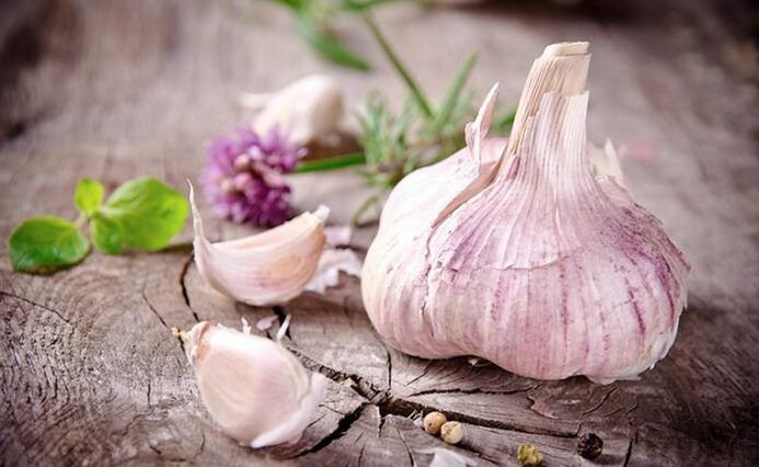 garlic to remove parasites