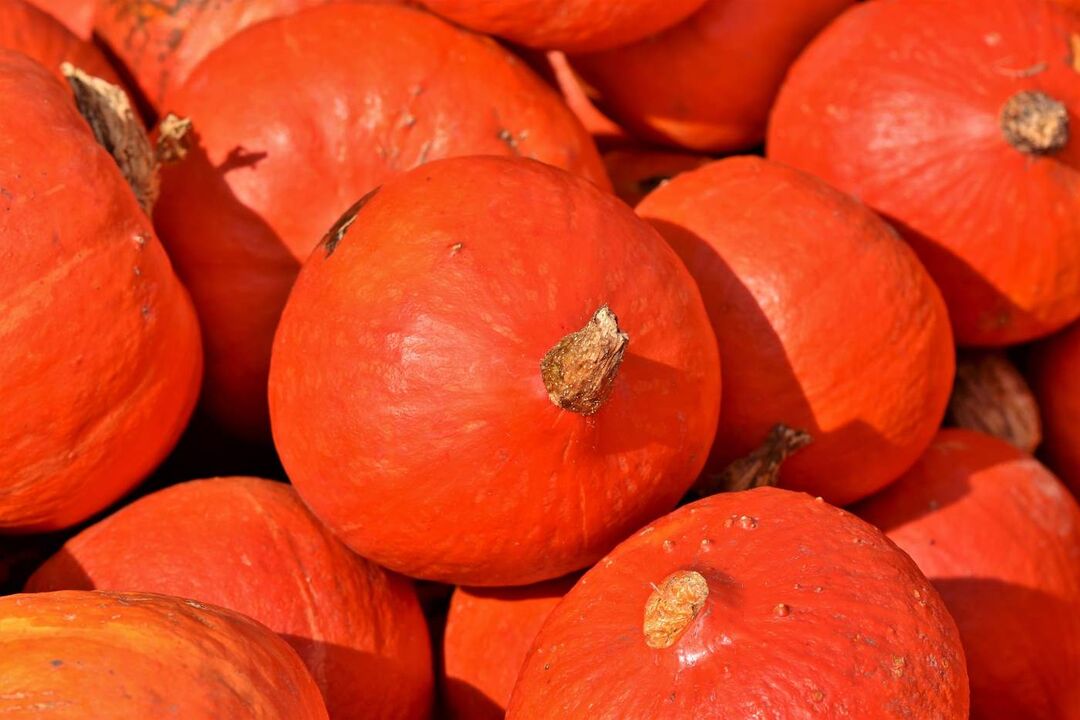 pumpkin orange against worms